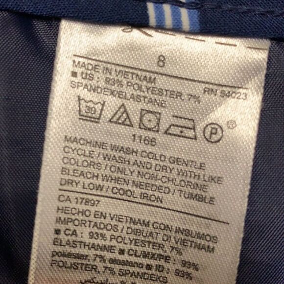 Womens Old Navy Cropped Casual Striped Pants - Picture 8 of 9